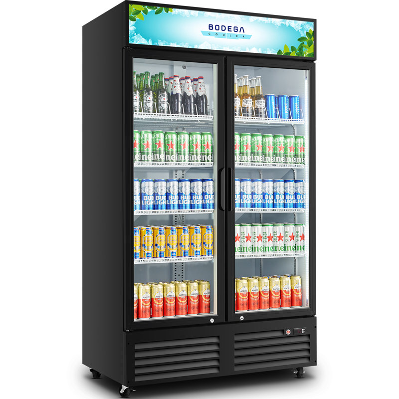 Bodegacooler 35,4 pieds cubes Réfrigérateur commercial à boissons pi