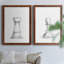 Chess Room Study V - ensemble de 2 reproductions de cadres photo-990095916-990095917