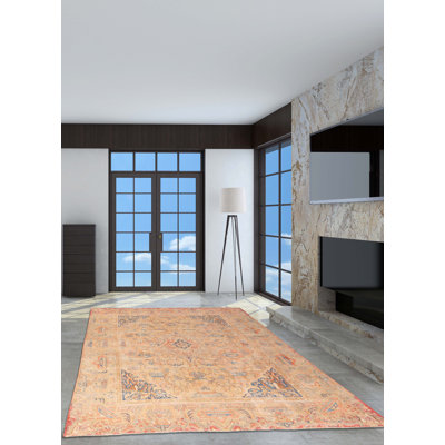 Tapis corail Antalya 9 pi 5 po x 12 pi 7 po