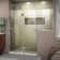 Unidoor-X 71" W x 72" H Hinged Frameless Shower Door with ClearMax™ Technology