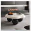 Table basse 35 "en forme de nuage, table basse minimaliste moderne en forme de pétale avec pieds sphériques-2043564849