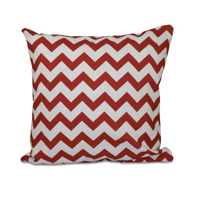 Chevron Outdoor Pillow Cover & Insert