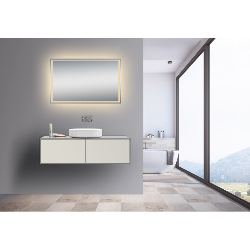 Miroir de salle de bain Xena, 30 po x 47 po