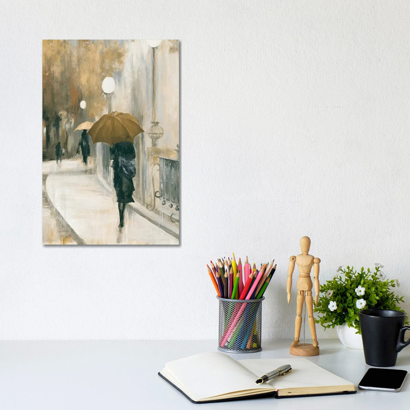 Morning Avenue II by PI Studio - Wrapped Canvas Painting, 20.32 cm H x 30.48 cm W