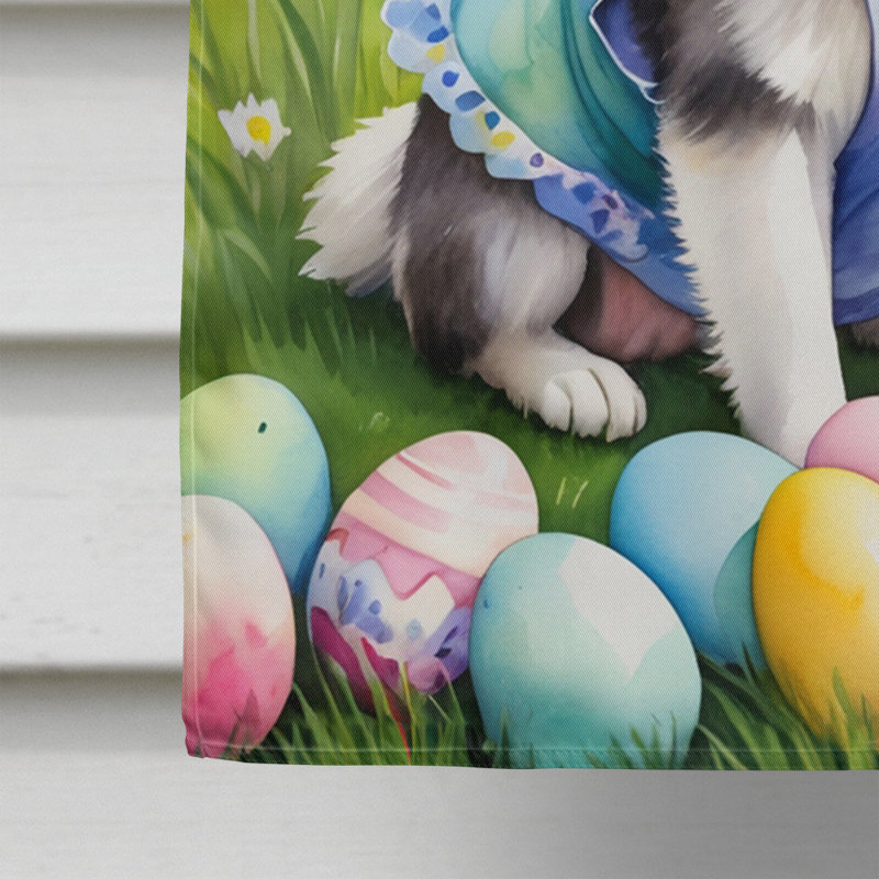 Easter Egg Hunt Double Sided 40'' H x 28'' W Polyester Easter House Flag