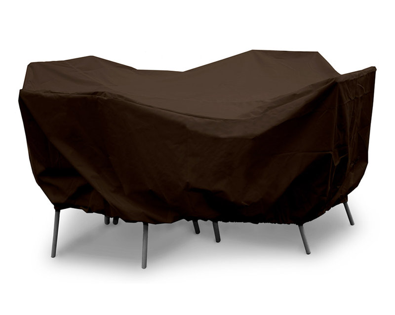 Weathermax™ Outdoor Patio Dining Set Cover, 36" H x 114" W x 114" D, Grey