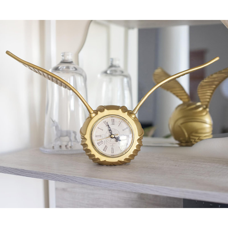 Horloge de table analogique en résine