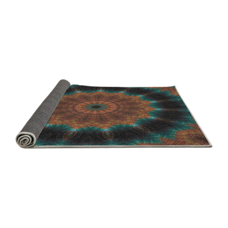 Tapis brun, Rond 8 pi