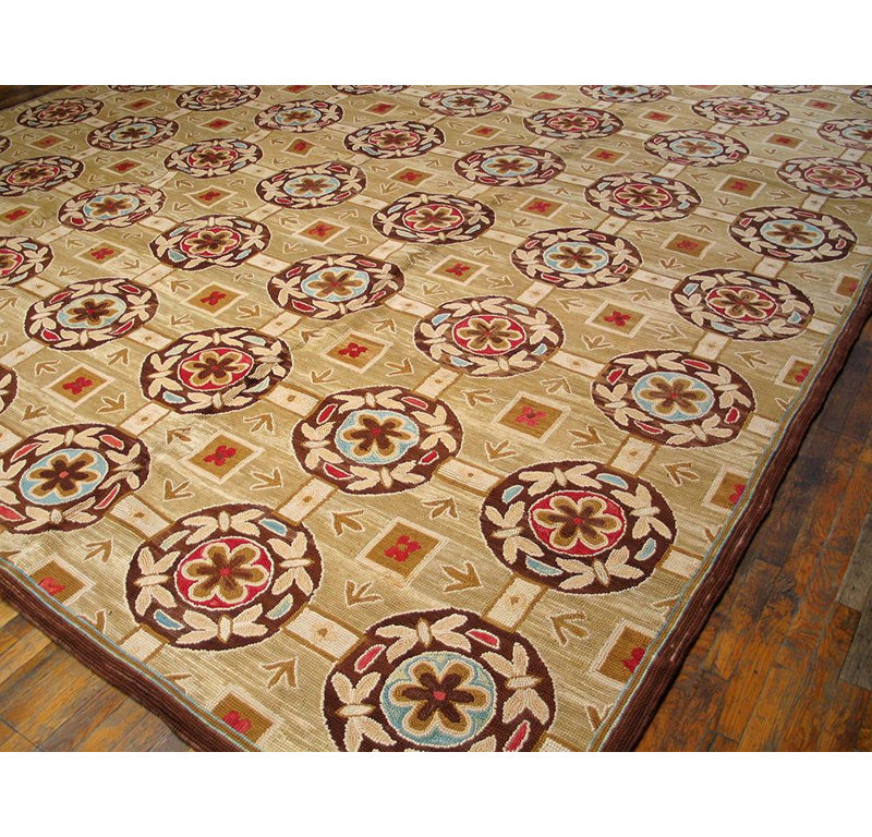 Tapis contemporain crocheté Marvelous