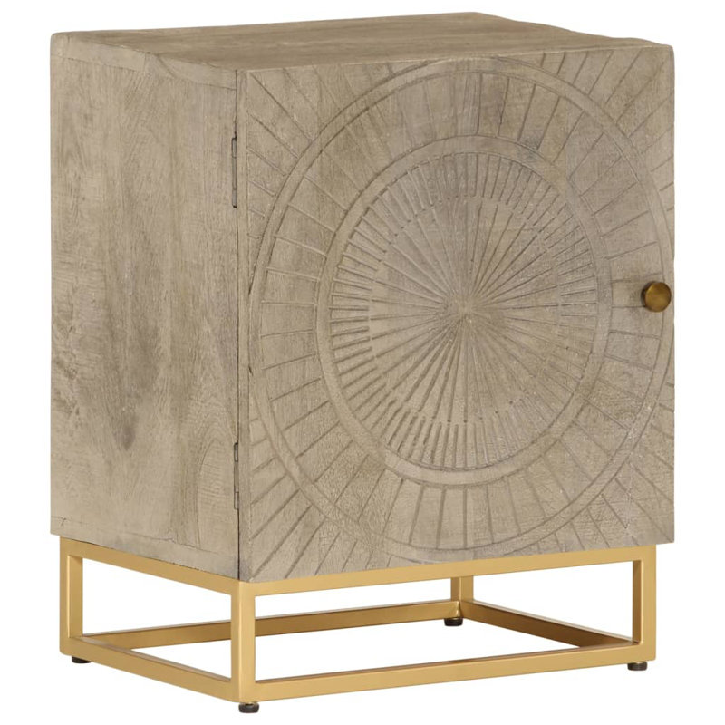 Nerstrand 40cm W Iron Bedside Table