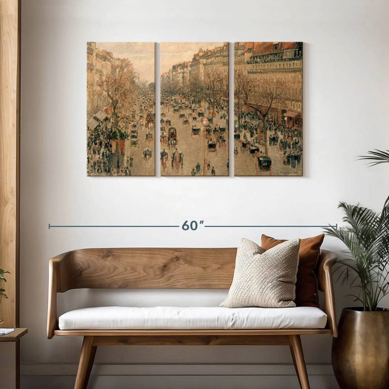 Sirci Boulevard Montmartre à Paris, H 28 po x l 45 po