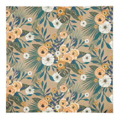 Gannaway Cotton Floral Square Napkin