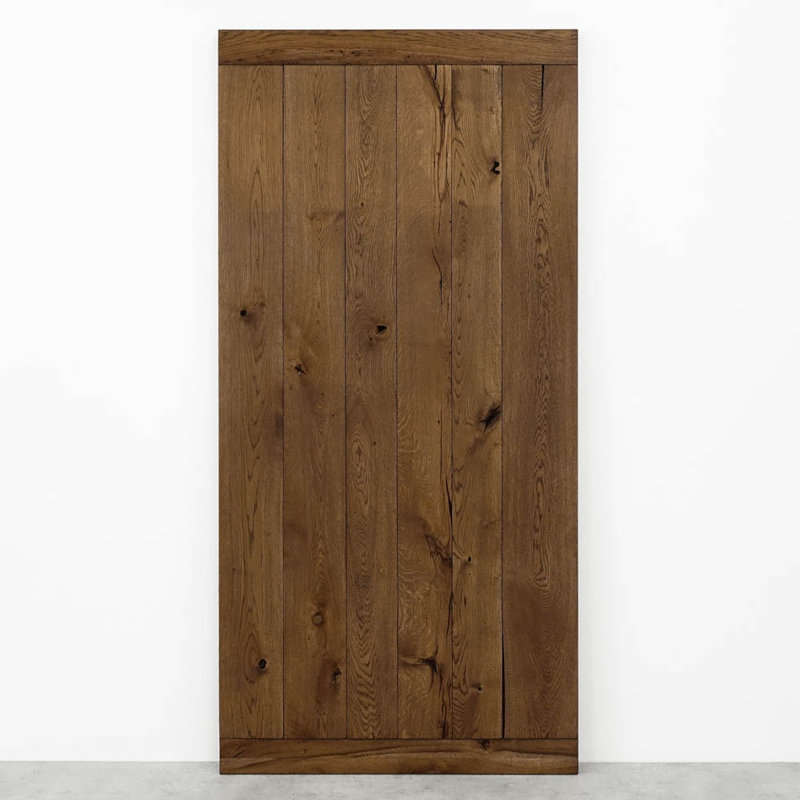 Foresta Solid Barn Door Prefinished, Brown Oil, 90cm x 210cm
