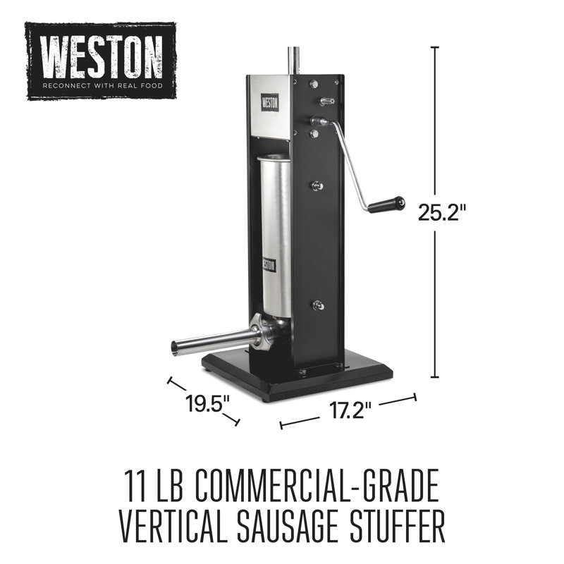 Weston 11 Lb. Bourre à saucisse verticale