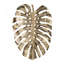 Décoration murale feuille d'or 24,8 x 17,3 x 2 po Monstera-1987611043
