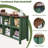 Farmhouse Wood Long Storage Organizer Bookcase-33435129-18540872