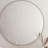Gold 20 Inch Metal Round Bathroom Mirror-124430484-124430491-124430492