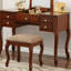 Ensemble de coiffeuse classique avec tabouret-698714226