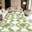 Light luxury diamond-shaped geometric carpet, soft and easy to clean, suitable for living room, bedroom, dining room, study room, and other multi-scene indoor decoration carpets-467959991