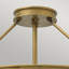 Batesville Glass Semi Flush Mount