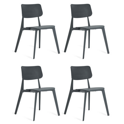Chaise d'appoint empilable Stellar