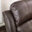 43.25" Wide Faux Leather Manual Glider Standard Recliner