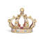 De Lis Crown Sculpture