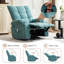 Fauteuil inclinable pivotant avec fauteuil chauffant et surdimensionné-1563962380