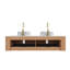 Meuble-lavabo de salle de bain 48 po avec lavabo, lavabo mural 48 po-861144261