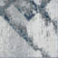 Tapis bleu à motif géométrique-950704002