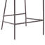 Deciderio Countertop Stool of 26.25" with metal feet-1674208394