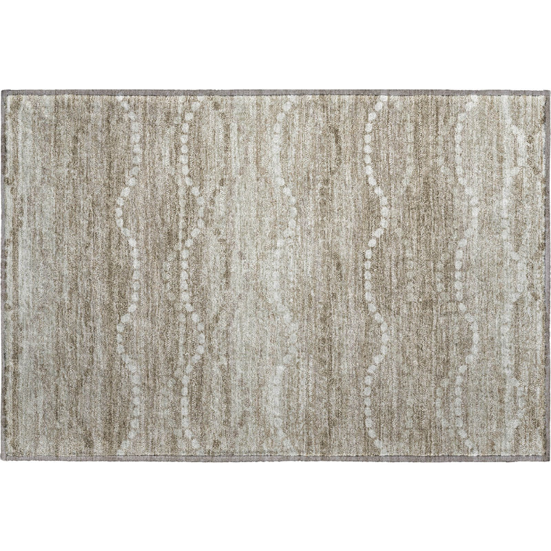 Premium Machine Washable Mayfield Gradient Rug, 9' x 12', Khaki
