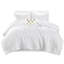3 édredon pour lit simple / simple TG blanc / doré avec rembourrage, nettoyage des taches, - impression étiquetée, coussin décoratif, preuve-118928806
