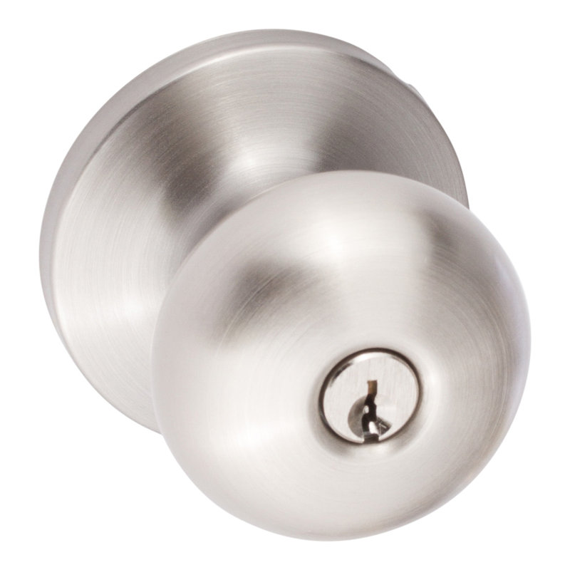 Ensemble de boutons d'entrée Durango, Nickel satiné