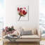 Crimson Core II Abstract Canvas Print by Oliver Gal, Black Frame, 16 x 20-1356814477-1356814490