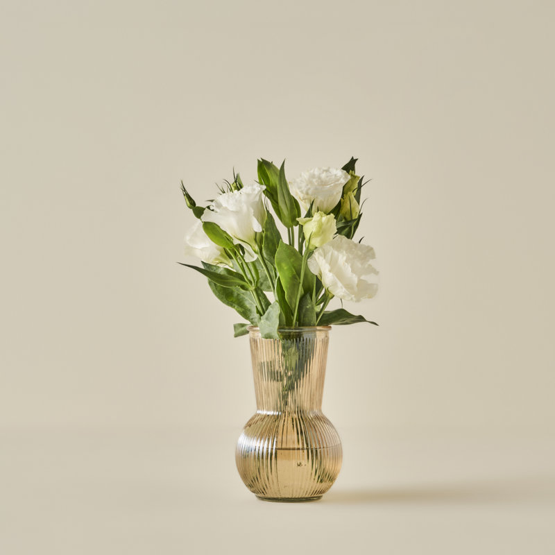 Vase en verre texturé Eva