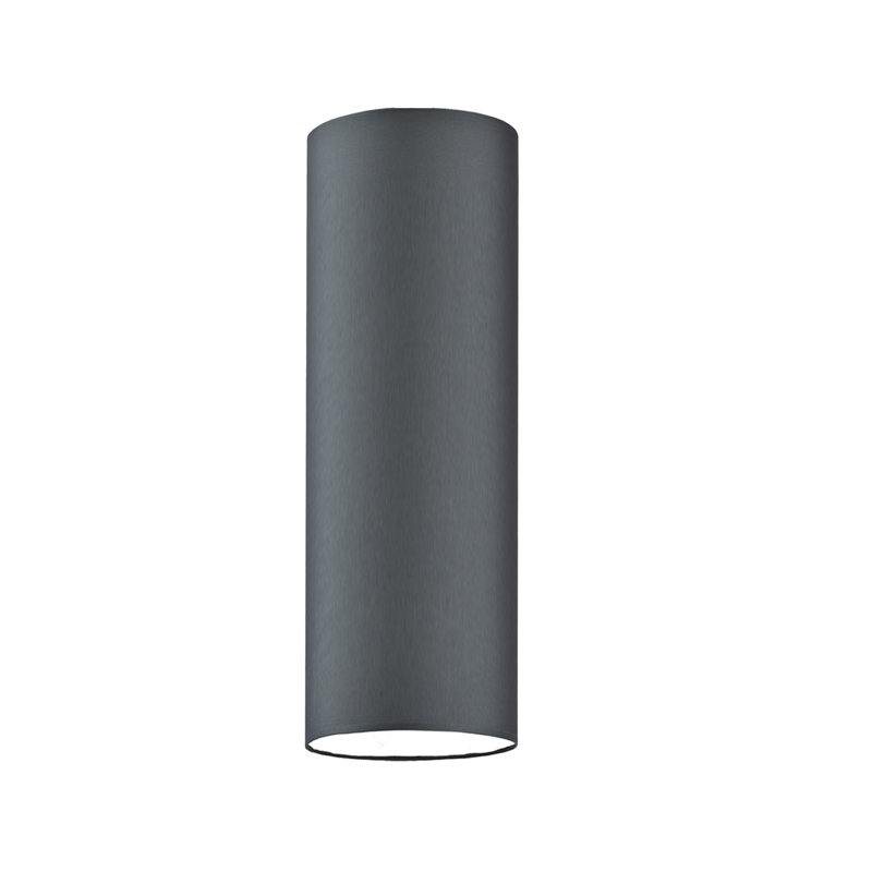 Audrei Fabric Flush Mount, Graphite
