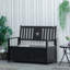 Banc de rangement extérieur pour patio