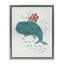 «Whale & Sailboat Diving», art mural encadré flottant par Irene Chan-616537371-612010959