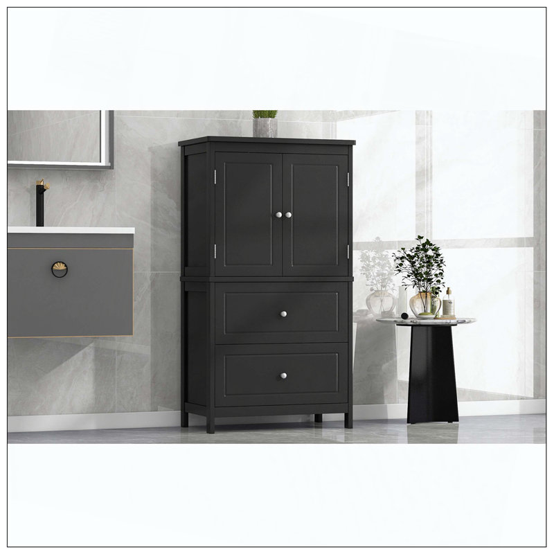 Armoire de salle de bain, Noir