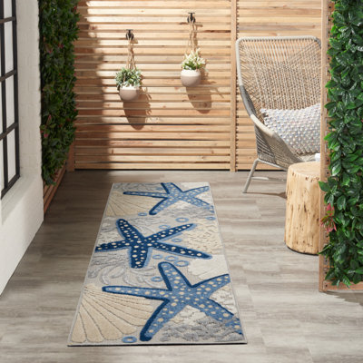 Aarav Floral Indoor / Outdoor Rug