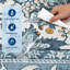 Floral Machine Printed Area Rug-1039449416-1039449428