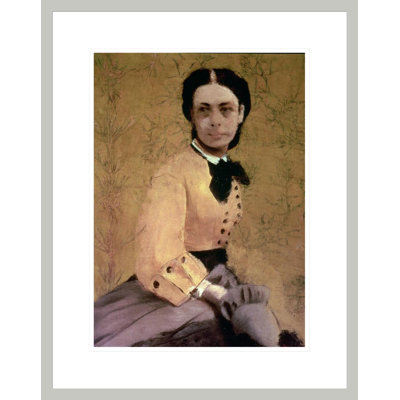 Portrait de la princesse Pauline de Metternich par Edgar Degas, impression giclée encadrée