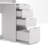 Takota 47.2" Wide Makeup Vanity Desk With Mirror, 4 Drawers and 2 Storage Niches