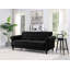 Mifflinville 3-Seater Velvety Sofa-59011987-124238100