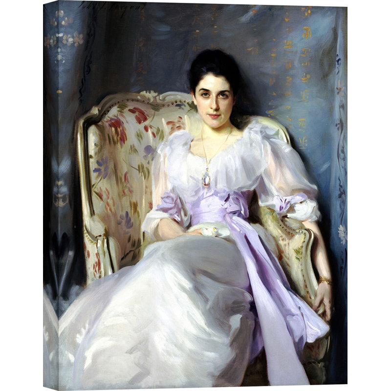 Lady Agnew Of Lochnaw by John Singer Sargent - Wrapped Canvas Painting, 80cm H x 60cm W x 4cm D