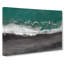 Above The Black Sand Beach In Iceland - Wrapped Canvas-55300851