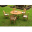 Fredson Outdoor 3 - Piece Teak Bistro Set-911148492