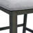 Relyea Counter Height Side Chair Set in Gray