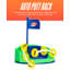 NERF Pivot Putt Golf - 3 modes de jeu - mode Spin pour le jeu de défi